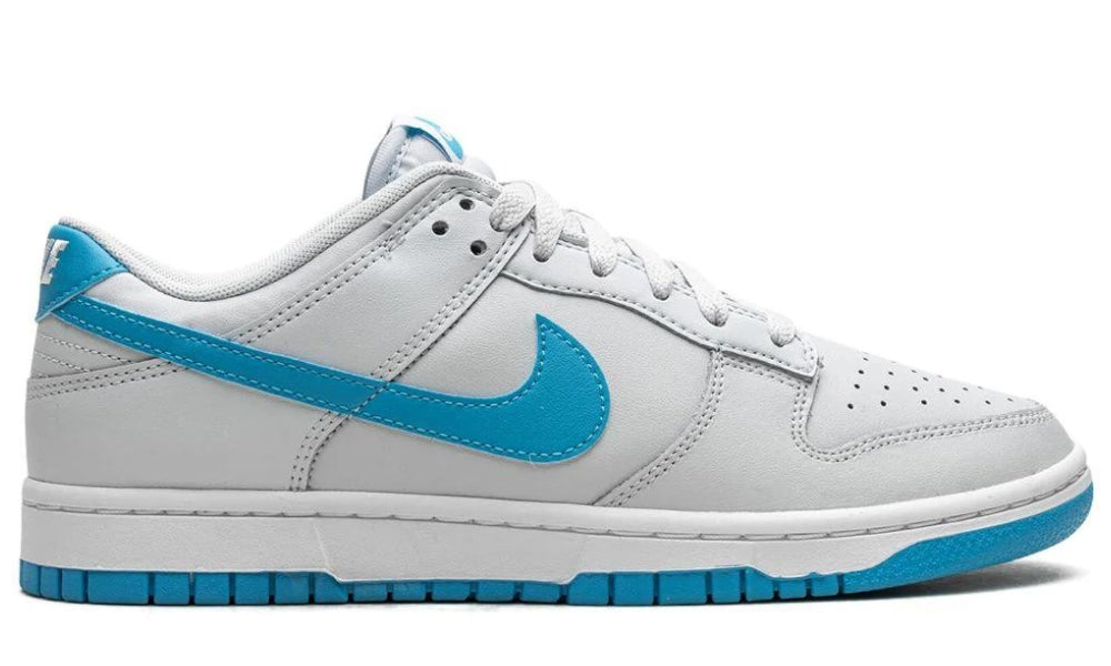 Nike Dunk Low "Pure Platinum/Blue Lightning"