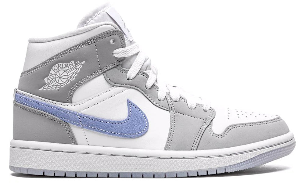 Air Jordan 1 Mid Basketball "Wolf Grey"