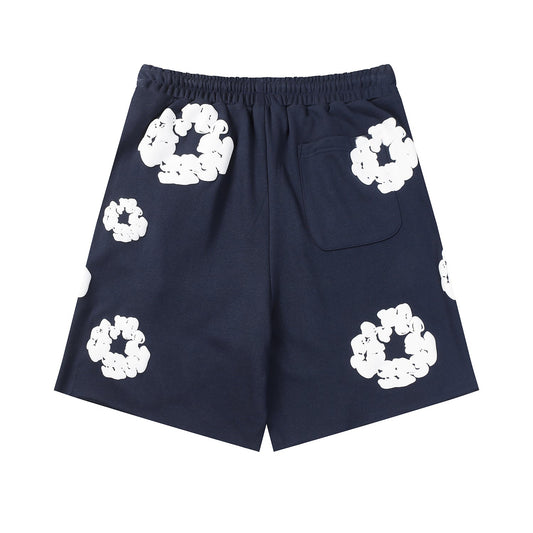 denim tears shorts 'navy-blue'