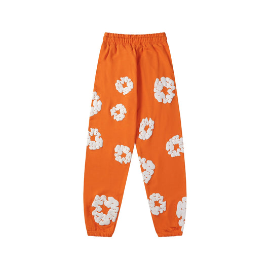 denim tears sweat pants 'orange'